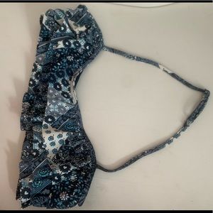Abercrombie Blue Halter Bikini Top